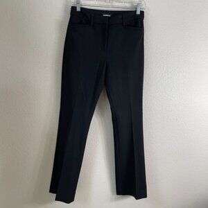 Express Womens 4 Short Black Columnist Boot High‎ Rise Dress Pants Trousers